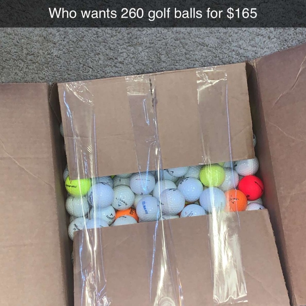 Golf balls